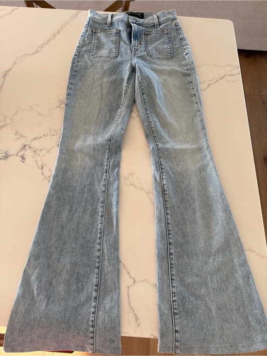 Veronica Beard Denim - Veronica Beard Light Blue Flare Jeans
